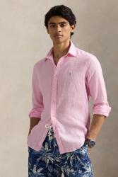 Ralph Lauren cămașă pentru bărbați din in Long Sleeve Sport Shirt PPYA-KDM099_30X (710966294)