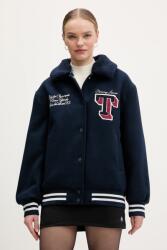 Tommy Jeans jachetă din amestec de lână PPY2-KUD01E_59X (DW0DW22051)