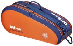 Wilson Roland Garros 2026 Team 6PK Racket Bag Clay/Navy Táska teniszütőhöz