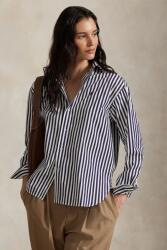 Ralph Lauren cămașă pentru femei din bumbac 9BYX-KDD036_59A (211910743)