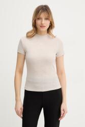 Guess tricou din amestec de mătase TINA PPY2-TSD06O_80X (W6RP99.KCNH2)