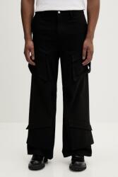 Heliot Emil pantaloni de bumbac 99KK-SPM0O3_99X (SS26PRE.M.10.160.BLK01.)