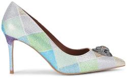 Kurt Geiger London stilettos de piele Belgravia Eagle Court PPY2-OBD0I1_SLV (3939999609)