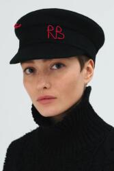 Ruslan Baginskiy beretă de lână Safety-pin Baker Boy Cap 99KK-CAD0MR_99X (KPC033.W.WPNS.WRB)