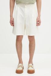Norse Projects pantaloni scurți din amestec de in Benn Cotton Linen Shorts PPYA-SZM0W7_01X (N35.0617.0219)