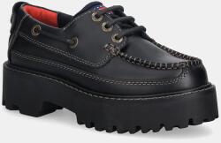Tommy Hilfiger pantofi de piele ARCHIVE 01 BOAT SHOE LEATHER PPY2-OBD0HD_99X (EN0EN03003)