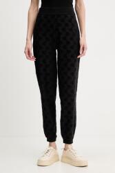 HUGO pantaloni de loungewear pentru femei, din bumbac TERRYMONOGRAM_PANTS PPY2-SPD058_99X (50556809)