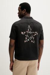 AllSaints cămașă de in TRI PPY2-KDM0DS_99X (M053SE)