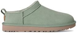 UGG papuci din piele întoarsă W Classic Micro PPY2-KLD0BB_65X (1173891.ART)