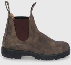 Blundstone Ghete Chelsea de piele 585 MBY8-OBD00C_88X (585.Brown)