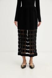 Liviana Conti fustă de lână MBYA-SDD003_99X (L5WA78)
