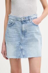 Guess fustă jeans LAYLA PPY2-SDD031_55X (W6RD1H.D6833)