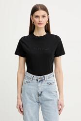Pinko tricou din bumbac PPY2-TSD0BR_99X (101752.A339)