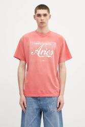 Aries tricou din bumbac Sunbleached Cola SS Tee PPYA-TSU052_33X (AR6262203)
