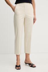 BOSS pantaloni de femei din bumbac Tecarino2 PPY2-SPD0WB_01X (50555621)