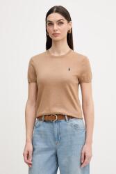 Ralph Lauren pulover cu mânecă scurtă pentru femei cu bumbac 9BYA-SWD00W_82X (211971872)