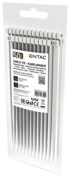 Entac kábelkötegelő 450x7, 6 mm fehér gyorskötöző 50db/csomag ECT-7.6-450-W (ECT-7.6-450-W)