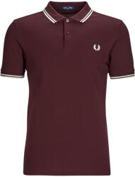 Fred Perry Tricou Polo mânecă scurtă Bărbați TWIN TIPPED FRED PERRY SHIRT Fred Perry roșu EU XXL