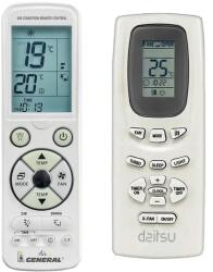 General DAITSU YK1F - telecomandă de lux retroiluminată