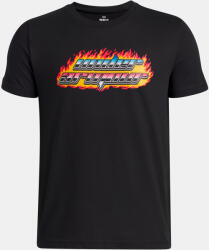Under Armour Fiú póló Under Armour UA Flame WM SS-BLK (6005059-001)