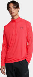 Under Armour Férfi póló Under Armour UA Tech Textured 1/2 Zip-RED (1382797-713)