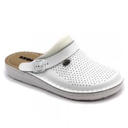 LEON 300M LEON Comfort férfi bőr klumpa (LEON6966-fehér45)