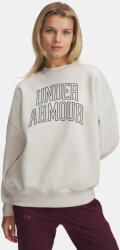 Under Armour Női felső Under Armour Rival Flc OS Varsity Crew-WHT (6007880-110)