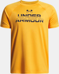 Under Armour Fiú póló Under Armour UA Tech Split Wordmark SS-ORG (1383010-793)