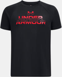 Under Armour Fiú póló Under Armour UA Tech Split Wordmark SS (1383010-002)
