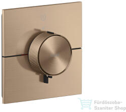 Hansgrohe AXOR SHOWERSELECT ID Square 1 funkciós falsík alatti termosztát, szálcsiszolt vörös arany hatású 36757310 (36757310)