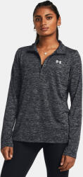 Under Armour Női felső Under Armour Tech 1/2 Zip- Twist-BLK (1384225-001)