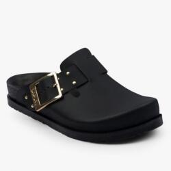 LEON 7002 LEON Comfort női bőr klumpa (LEON7074-fekete39)