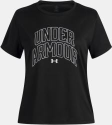 Under Armour Lány póló Under Armour Tech Varsity Graphic SS-BLK (6007917-001)