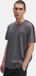 Under Armour Férfi póló Under Armour UA Icon HWT Tee Taping-GRY (1390300-025)