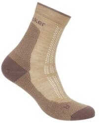 Icebreaker Merino Hike+ Ultralight Quarter Women Șosete PINK QUARTZ/PORCINI S