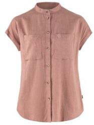 Fjällräven Övik Hemp Shirt SS Women Cămașă cu mânecă scurtă Dusty Rose M