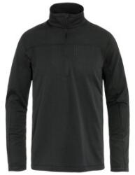 Fjällräven Abisko Lite Fleece Half Zip Men Hanorac Black M