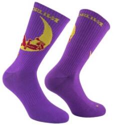 La Sportiva CLIMBING ON THE MOON SOCKS Șosete Purple/Yellow 44-46 EU
