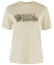 Fjällräven Lush Logo T-Shirt Women Tricou cu mânecă scurtă Chalk White M