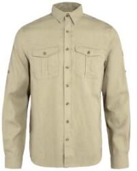 Fjällräven Övik Travel Shirt LS Men Cămașă cu mânecă lungă Sand Stone XL