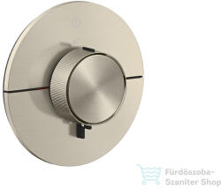 Hansgrohe AXOR SHOWERSELECT ID Round 1 funkciós falsík alatti termosztát, szálcsiszolt nikkel 36756820 (36756820)