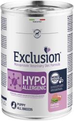 Exclusion HYPOALLERGENIC PUPPY PORK AND PEA ALL BREEDS 400 g