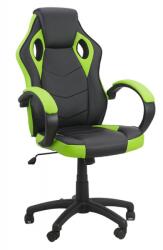 Chairs ON Scaun de birou si gaming pe culoarea verde cu negru