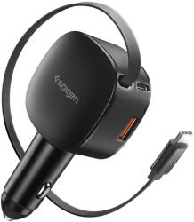 Spigen EV603BT Autós Töltő 60W - Fekete (ACP10515)