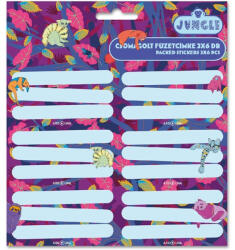 Ars Una Jungle 23 (5259) 3x6db füzetcímke (53832597) - tintasziget