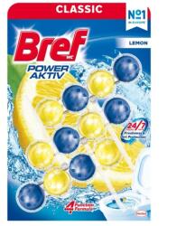 Bref Odorizant toaleta Bref 3x50g Power Aktiv Lemon