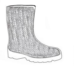 Demar YETTI CLASSIC 5870 / Termikus talpbetétek cipőkhöz 46 (5870/46)