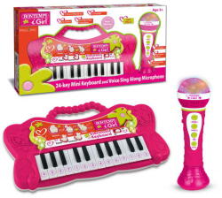 Bontempi Mini szintetizátor mikrofonnal (33633) (33633)