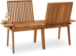 Tchibo - Társalgópad állítható háttámlával - barna