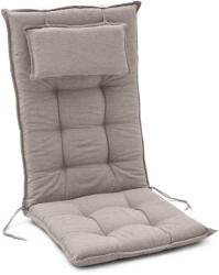 Tchibo - Párna magas támlájú székhez, szürkésbarna